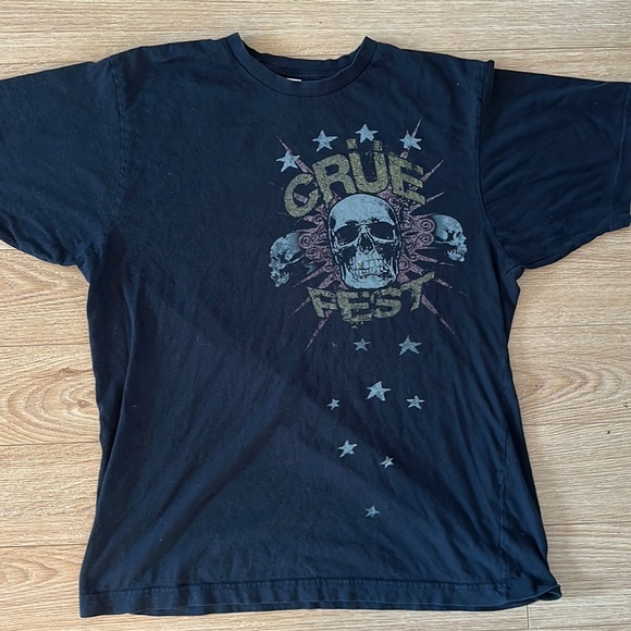 Cruefest 2008 Tour Teeshirt Large - Picture 4 of 4